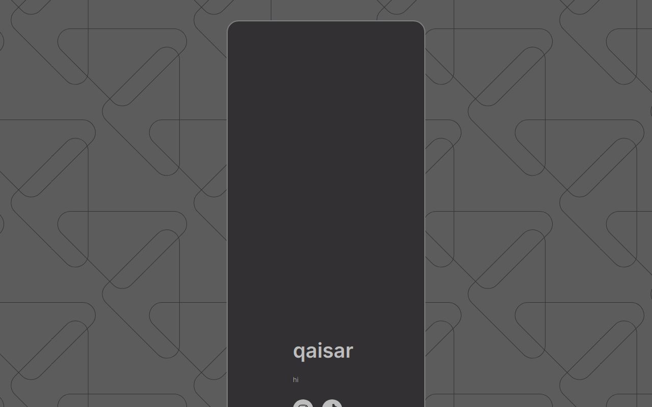 Carrd profile picture for @qaisar